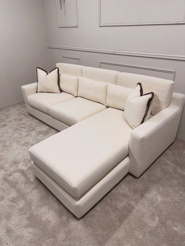 Cream shape sofa - shape, 240x160cm
